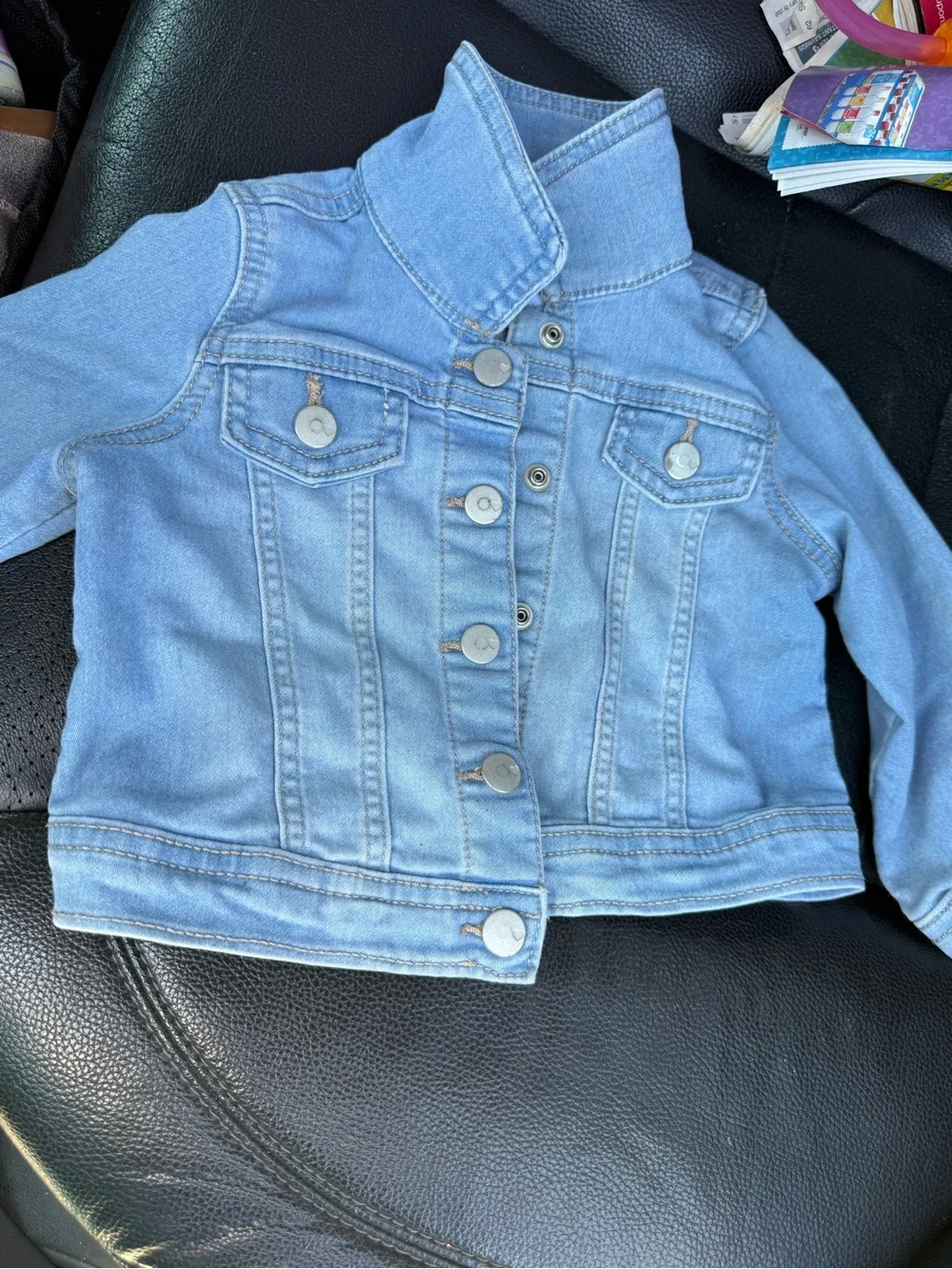 Baby girl Denim Jacket - Classic Button-Up